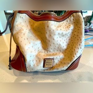 Dooney & Bourke ostrich print purse
